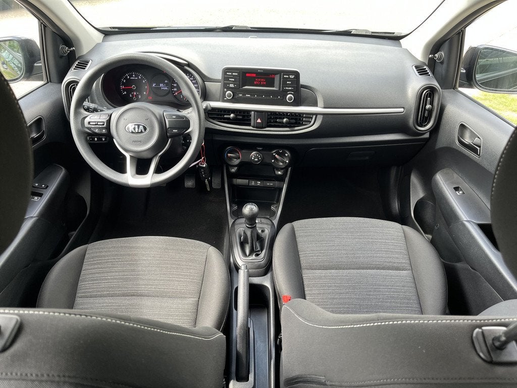 Kia Picanto 1.0 CVVT EconomyPlusLine / Bleutooh / Airco /, Auto's, Kia, Voorwielaandrijving, 12 maanden, Stof, Gebruikt