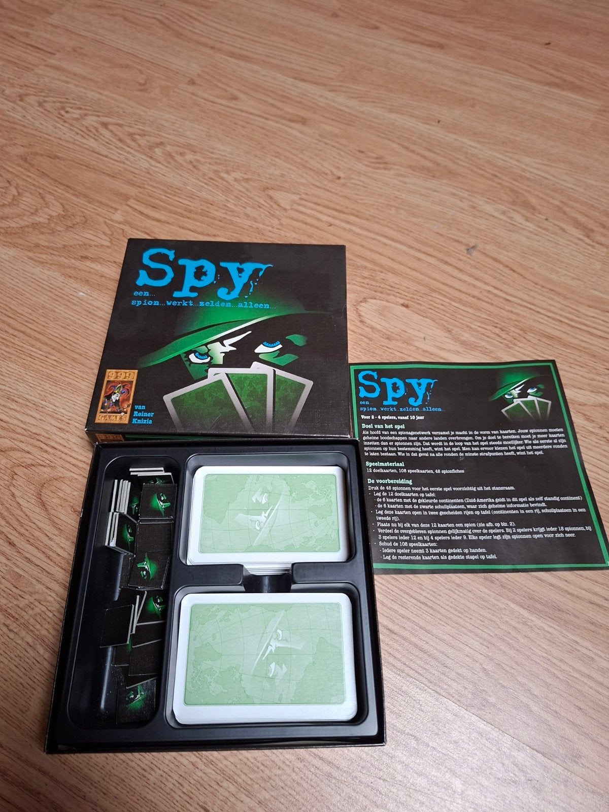 kaartspel 'Spy', Vijf spelers of meer, Ophalen of Verzenden, Zo goed als nieuw, Reiner Knizia