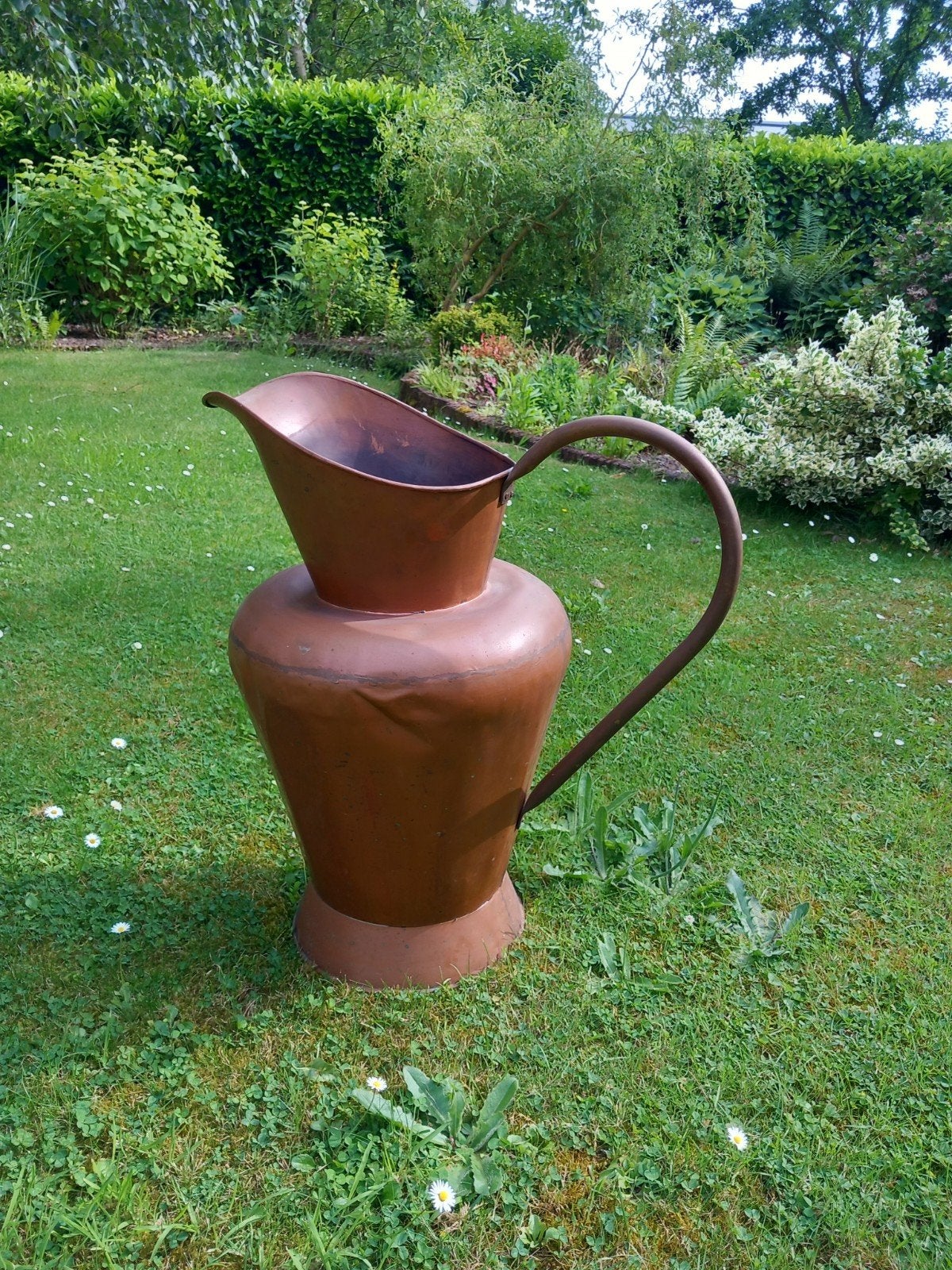 Grote koperen melkkan - 55 cm hoog, Ophalen
