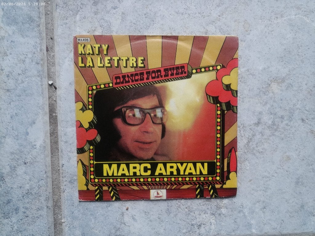 Marc Aryan - Katy / La lettre, Cd's en Dvd's, Fotohoes, Ophalen of Verzenden, Gebruikt, Pop