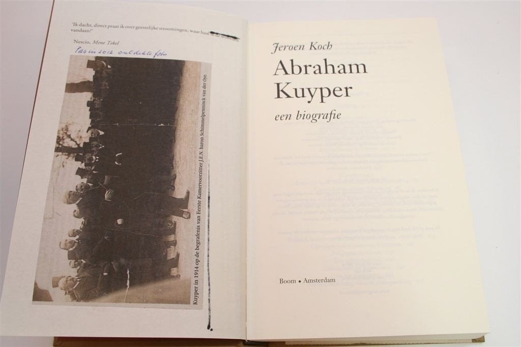 Abraham Kuyper — Biografie — Staatsman [1837-1920], Boeken, Ophalen of Verzenden, Gelezen, Nederland