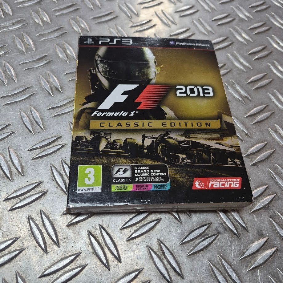 F1 2013 - Classic Edition voor de PS3 met garantie, 1 speler, Racen en Vliegen, Ophalen of Verzenden, Zo goed als nieuw