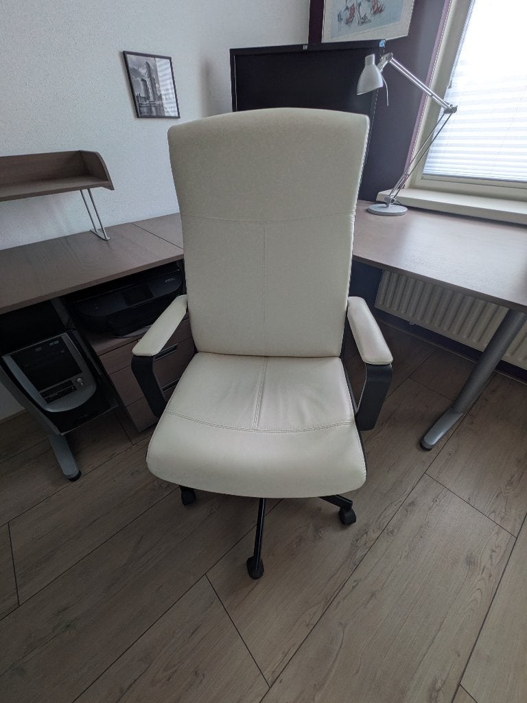 Bureaustoel, Ophalen, Gebruikt, Zwart, Bureaustoel