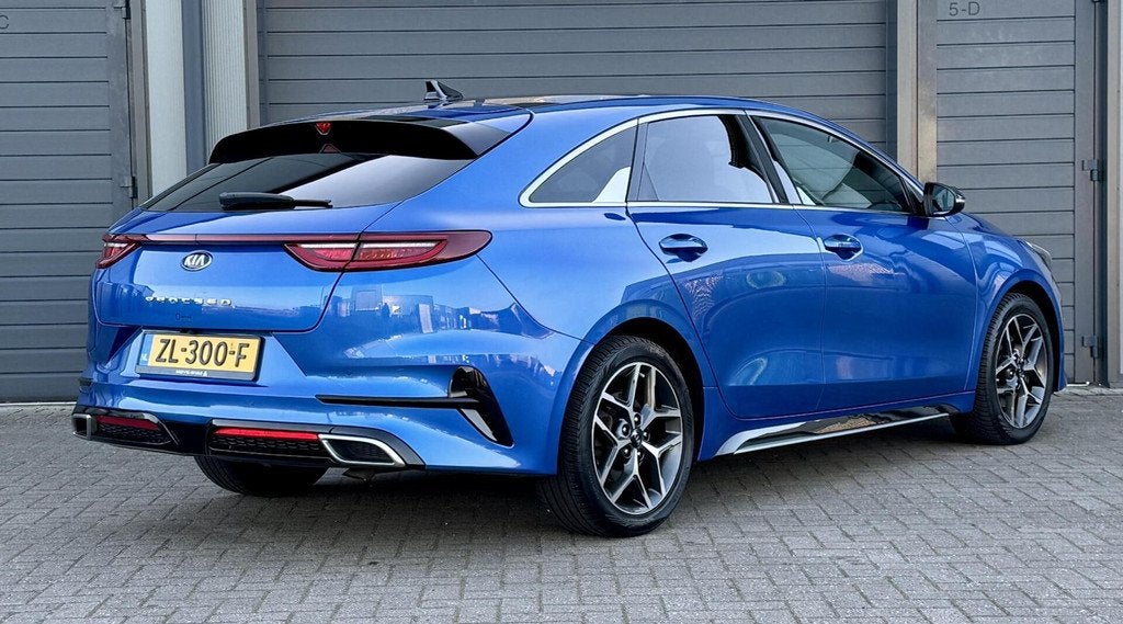 Kia ProCeed 1.0 -120pk T-GDI | GT-Line | 125.000 KM NAP | TO, Voorwielaandrijving, Blauw, Origineel Nederlands, Handgeschakeld
