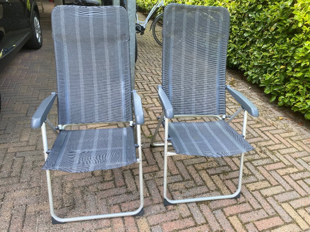 Camping stoelen, Ophalen, Gebruikt, Campingstoel