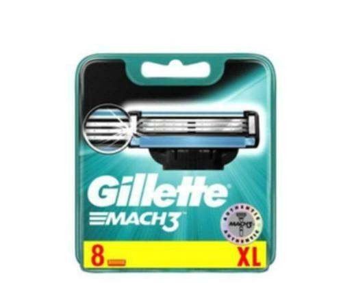 Gillette Mach3 - 8 Scheermesjes, Ophalen, Nieuw, Overige typen