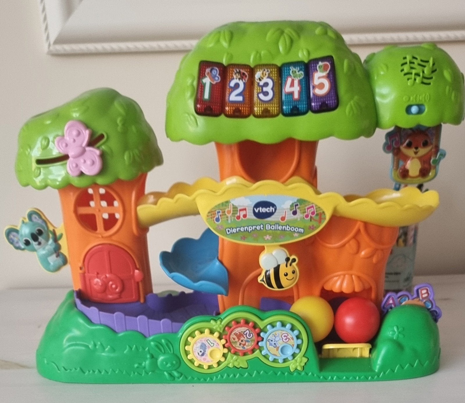 VTech Baby Dierenpret Ballenboom, Ophalen, 6 maanden tot 2 jaar