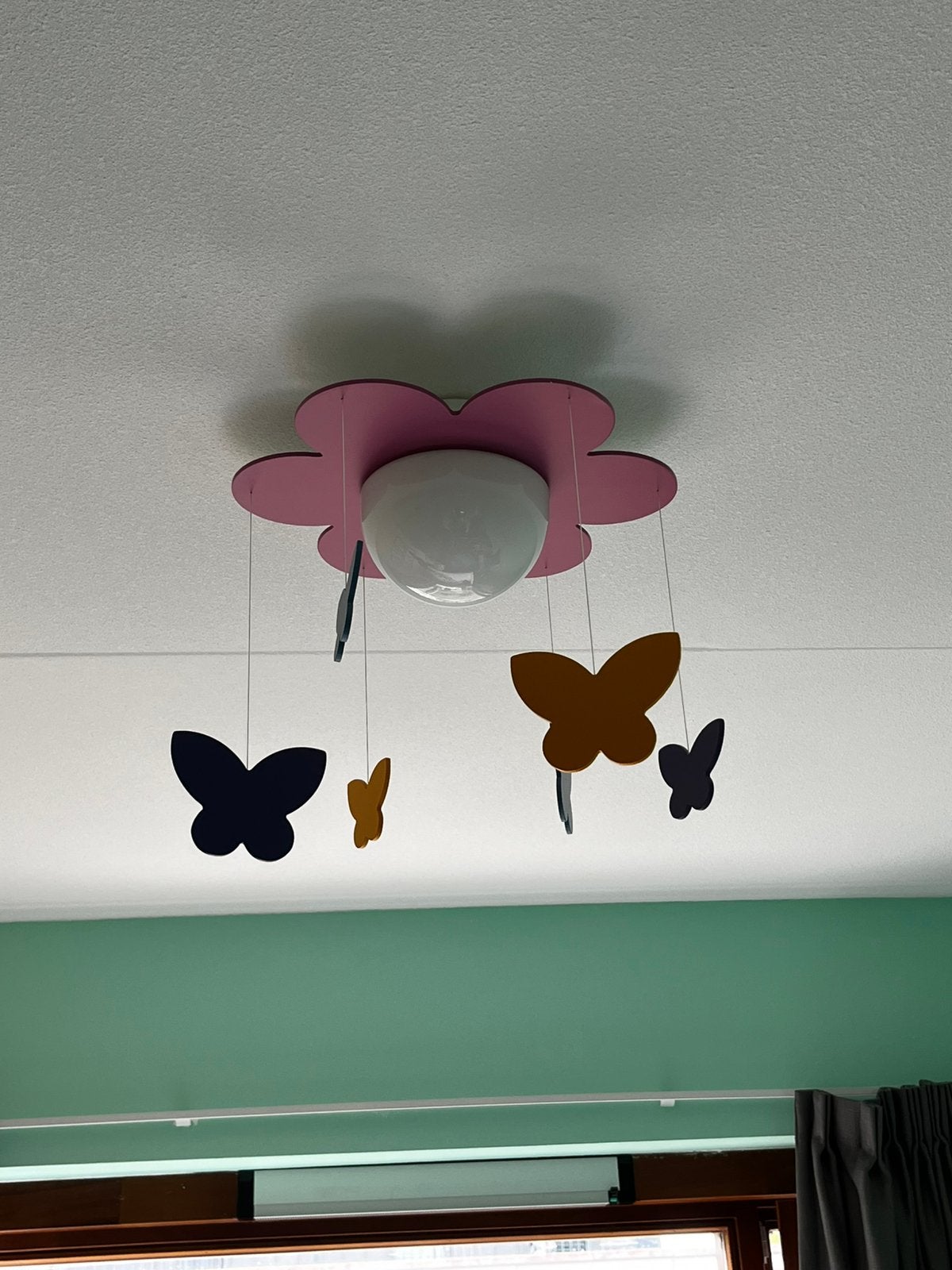 Philips Kinderlamp / Plafondlamp vlinders, Ophalen, Zo goed als nieuw