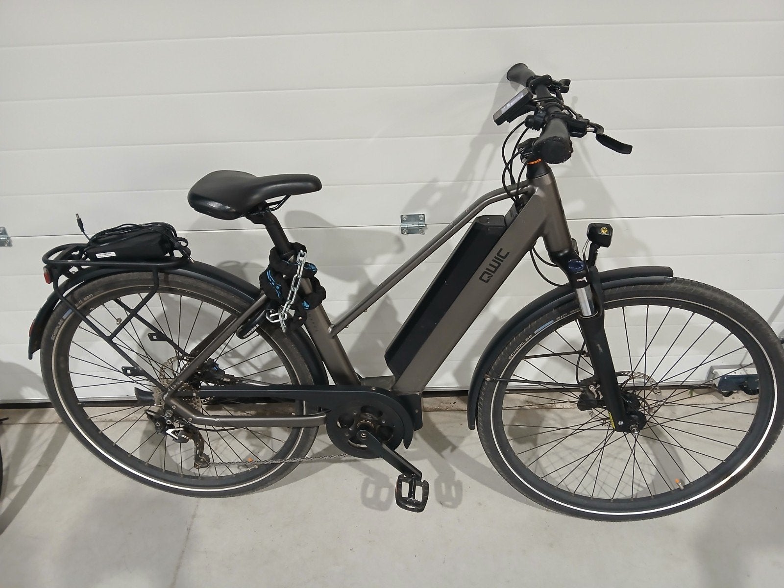 Qwic met Broze middenmotor, Fietsen en Brommers, Elektrische fietsen, 51 tot 55 cm, Ophalen, Overige merken, Amslod