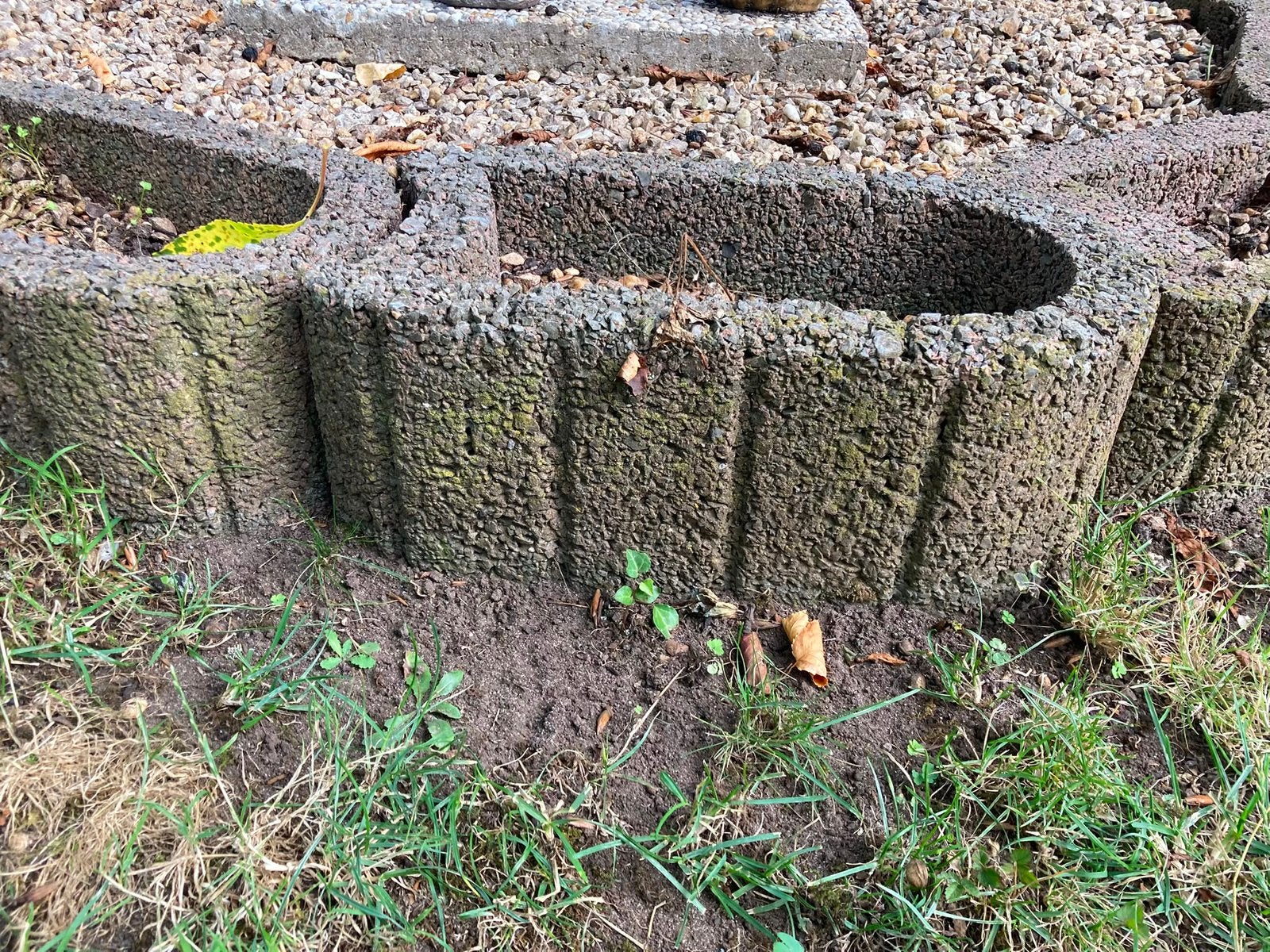 12 bakken van lavasteen, Ophalen, Gebruikt, Overige materialen, Border