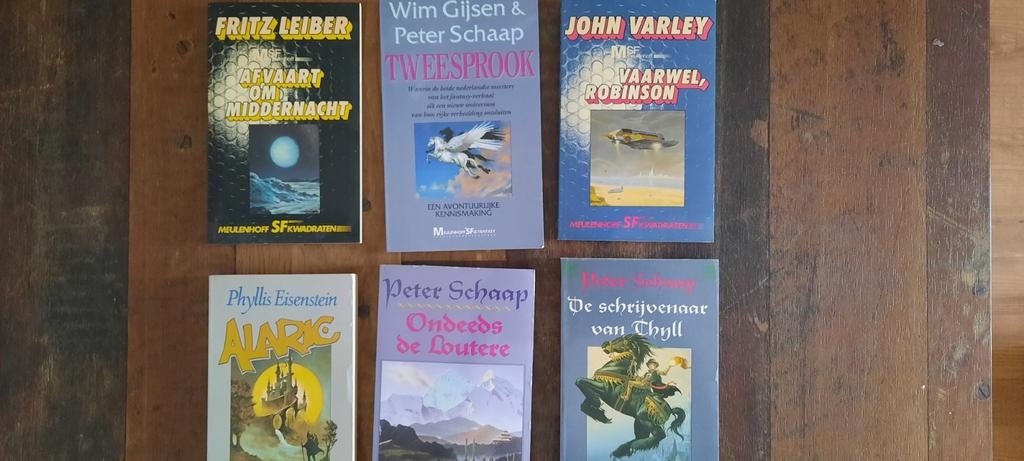 Diverse Scifi boekjes, Boeken, Science fiction, Ophalen, Gelezen