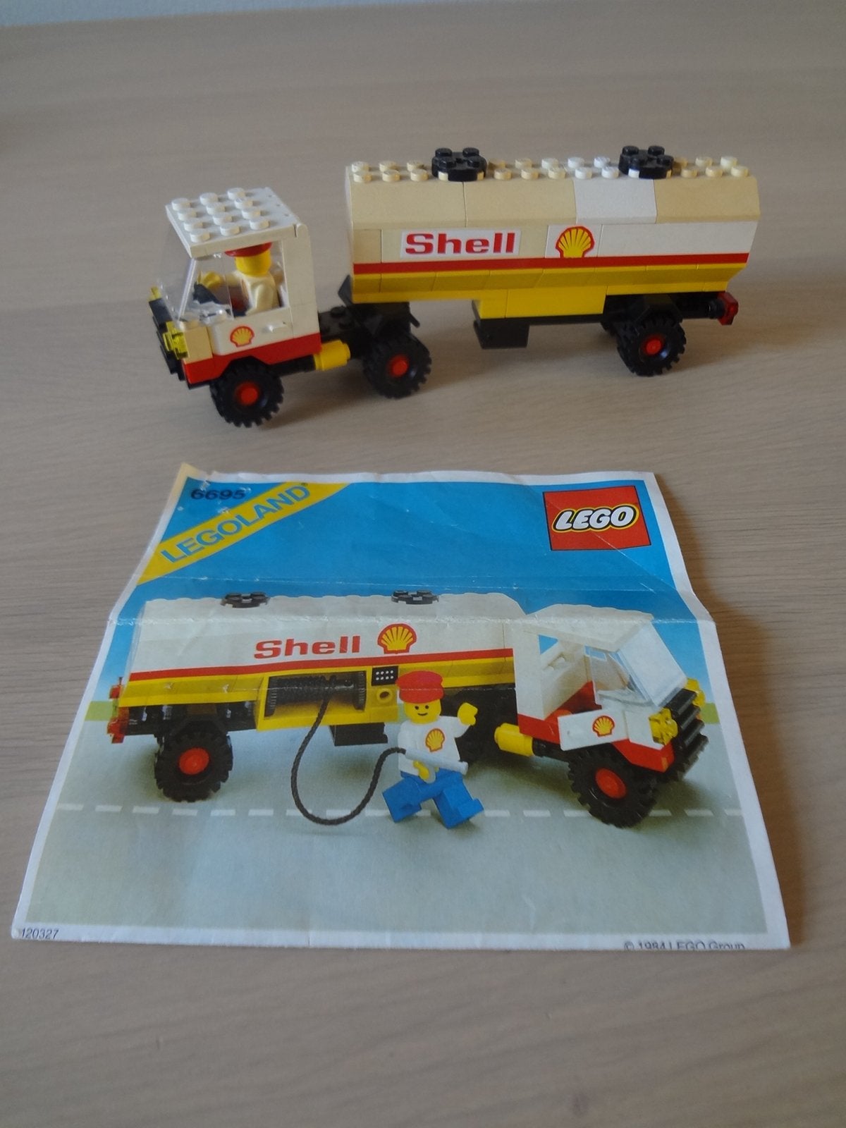 Lego complete set shell tankwagen 6695, Gebruikt, Lego, Ophalen of Verzenden, Compleet