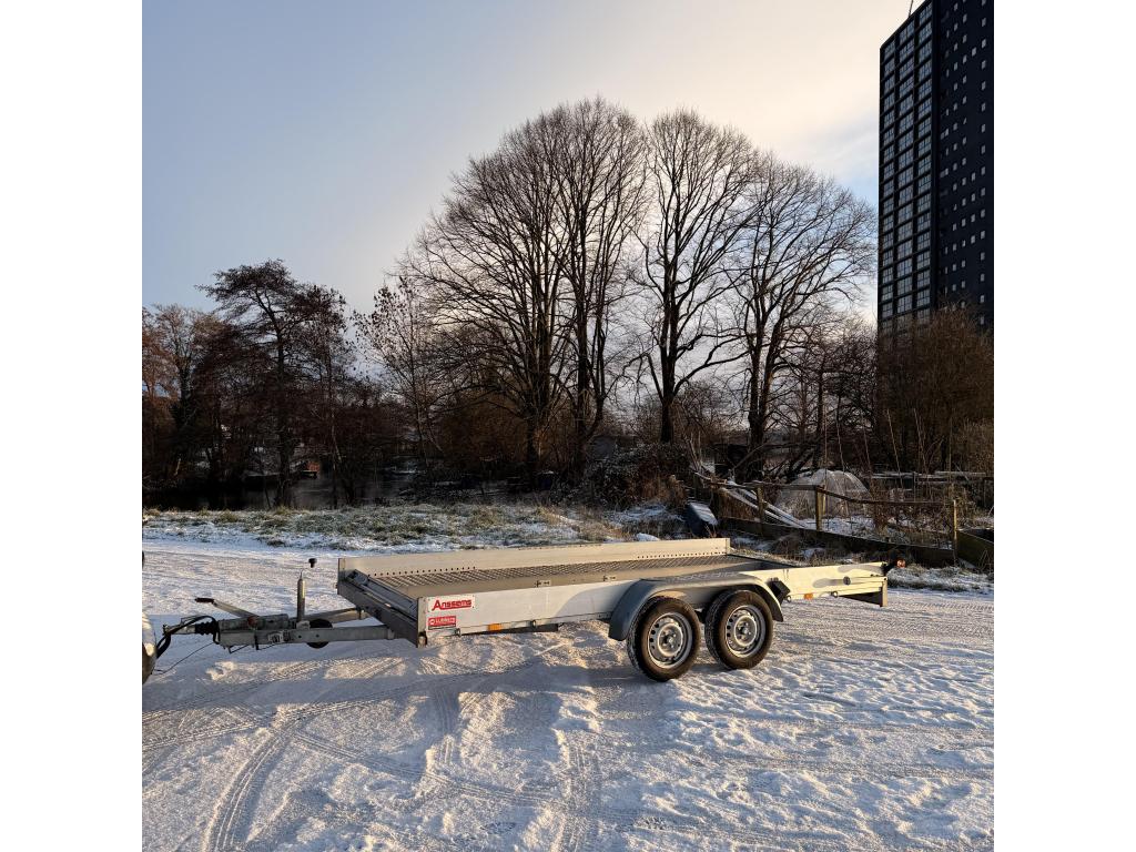 Anssems autotrailer 400x188 1500kg BJ 2021, Auto diversen, Aanhangers en Bagagewagens, Gebruikt