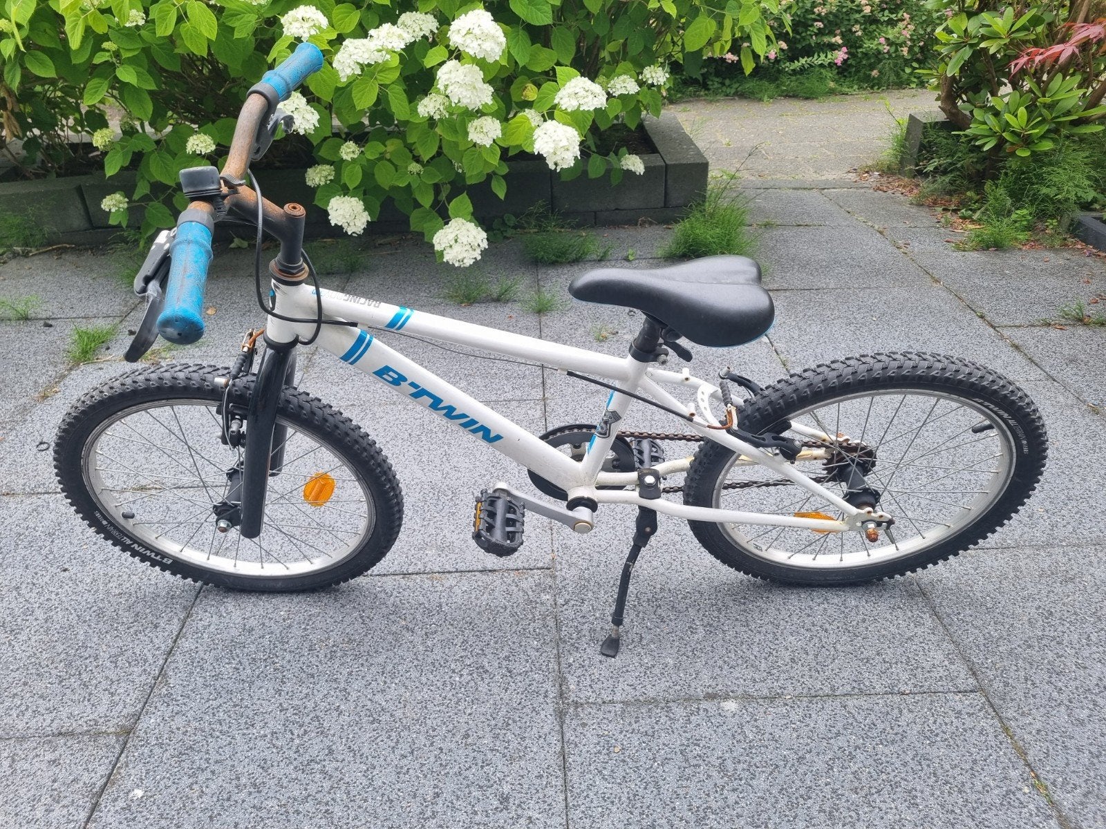 B'Twin Racingboy 300 kinderfiets 20 inch, Ophalen
