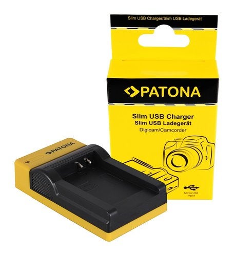 Slim USB charger with USB-C Input Nikon Coolpix AW100, S9500, Verzenden, Nieuw