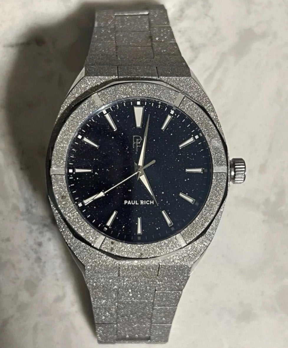 Paul Rich Frosted silver Automaat, Polshorloge, Zo goed als nieuw, Ophalen, Overige merken