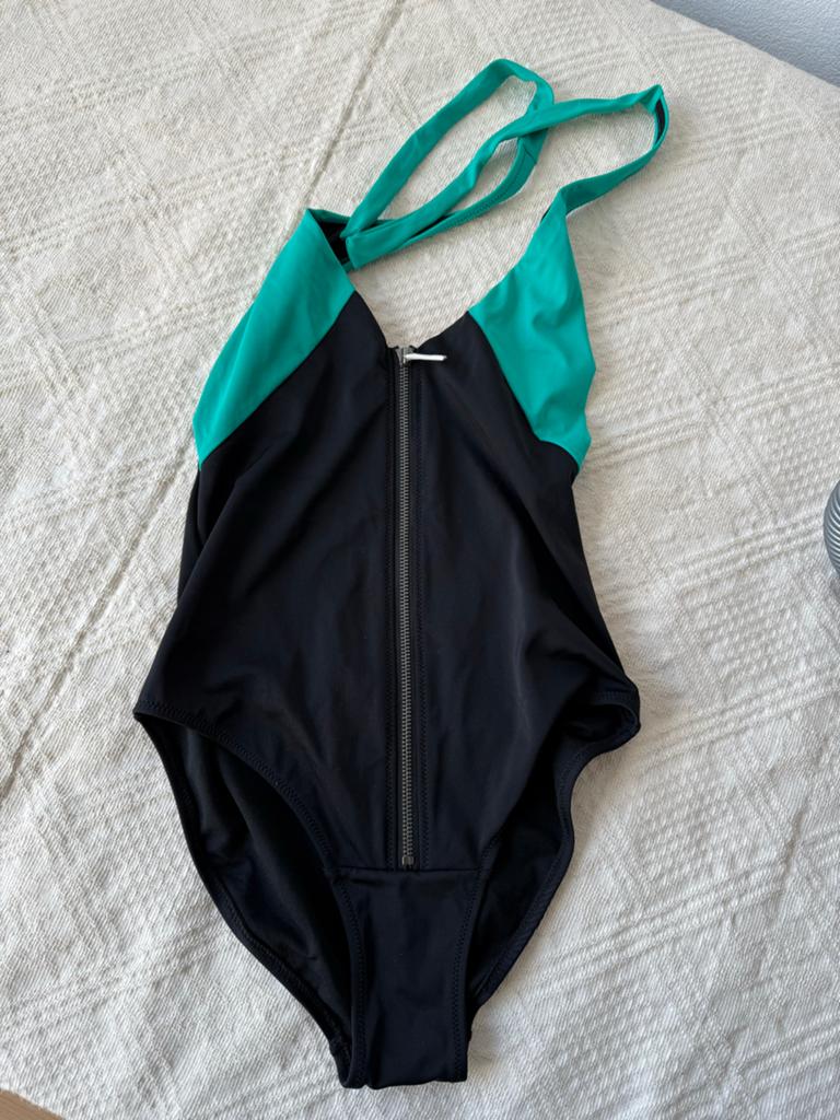 Diesel Badpak Zwart/Groen met Rits(nieuw), Kleding | Dames, Badmode en Zwemkleding, Ophalen, Nieuw, Zwart, Badpak