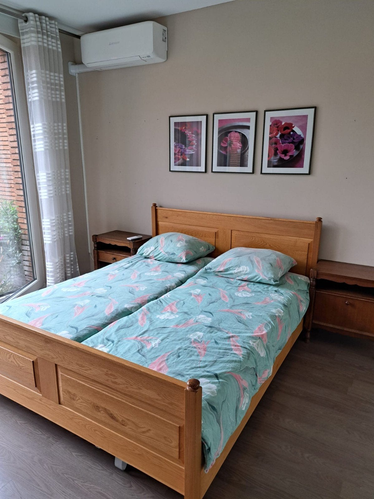 Compleet 2 persoonsbed, Ophalen, Gebruikt, Tweepersoons