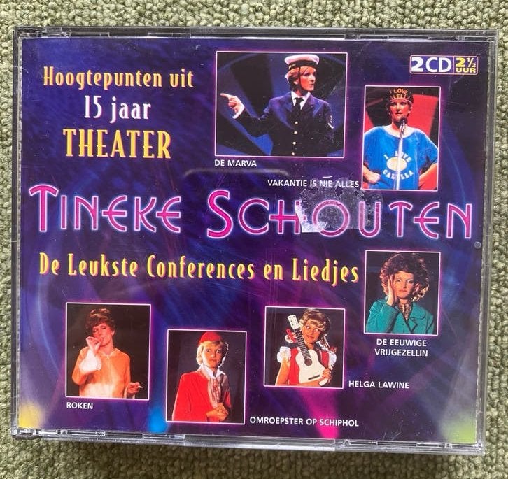2CD Tineke Schouten Hoogtepunten uit 15 Jaar Theater, Verzenden, Gebruikt, Verzamelalbum