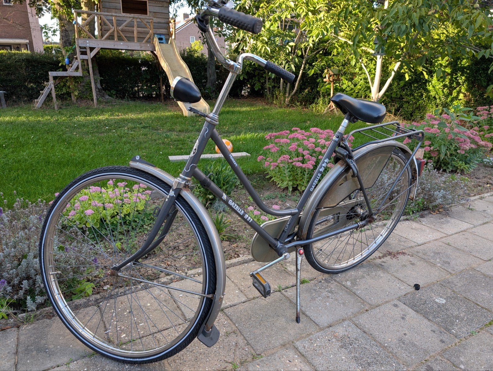 Gazelle Primeur damesfiets, Fietsen en Brommers, Terugtraprem, Gebruikt, Gazelle, 56 cm of meer