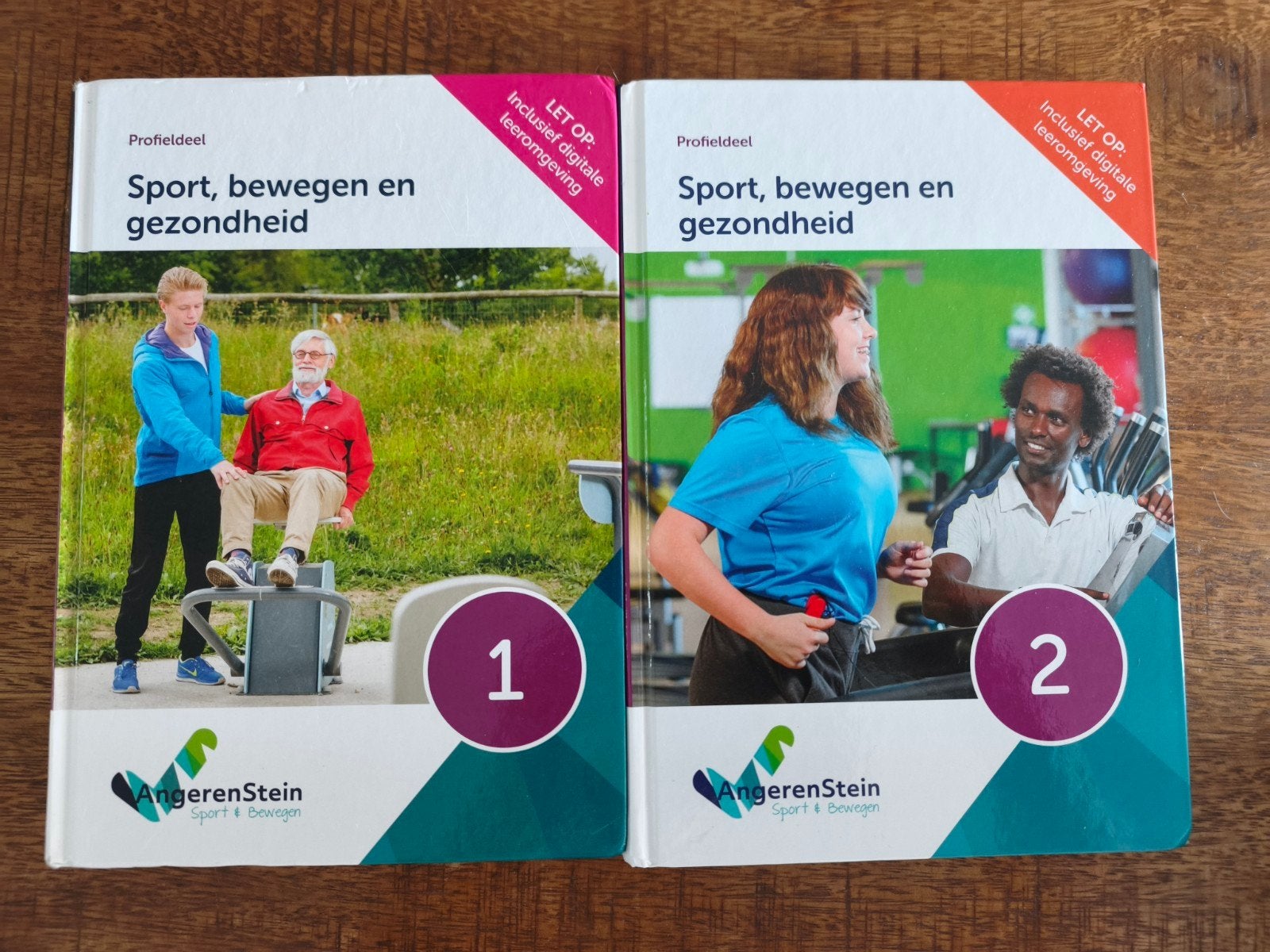 Profieldeel Sport, Bewegen en Gezondheid, deel 1 en 2, Gelezen, Ophalen of Verzenden, Nederlands, J. Steegh