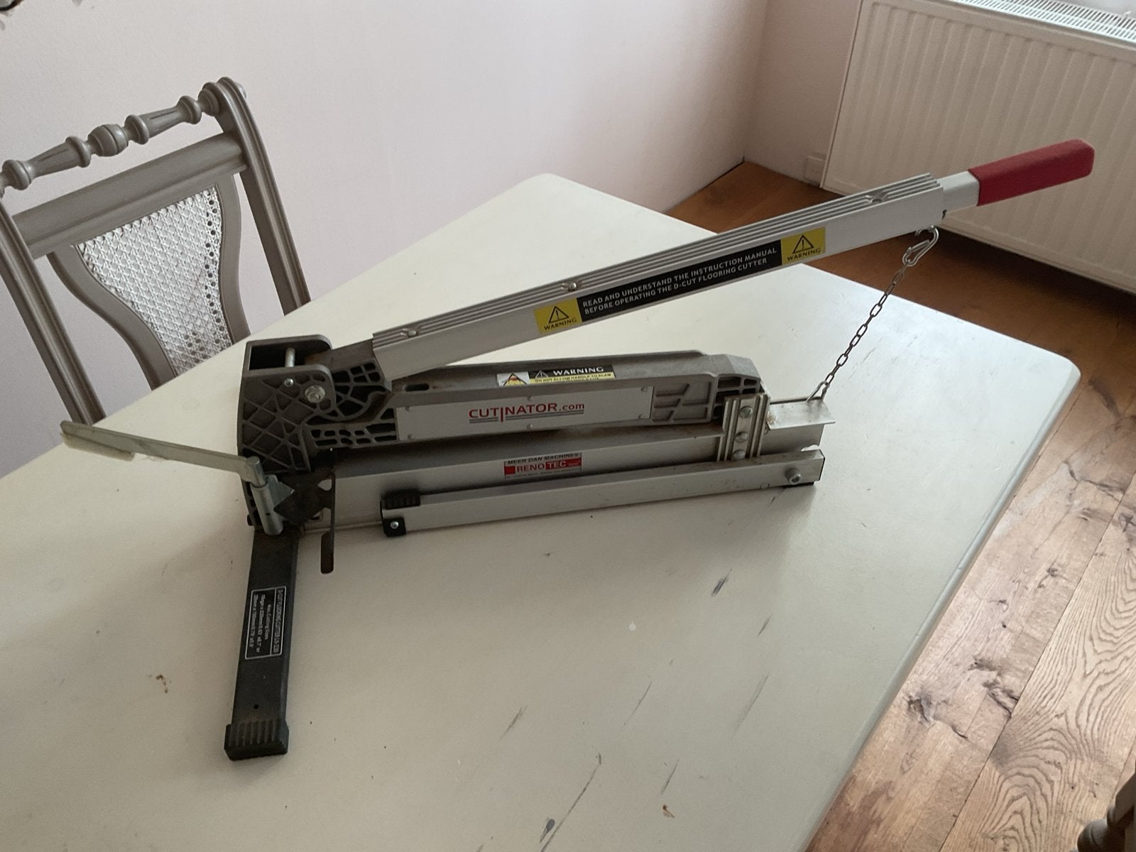 Cutinator laminaatsnijder - zo goed als nieuw, Ophalen, Zo goed als nieuw, Snijgereedschap, Overige merken