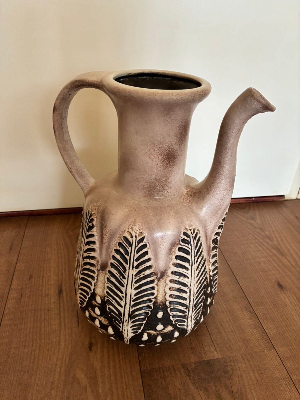 Vintage Dümler & Breiden vaas 423/35, West-Duitsland, Antiek en Kunst, Ophalen