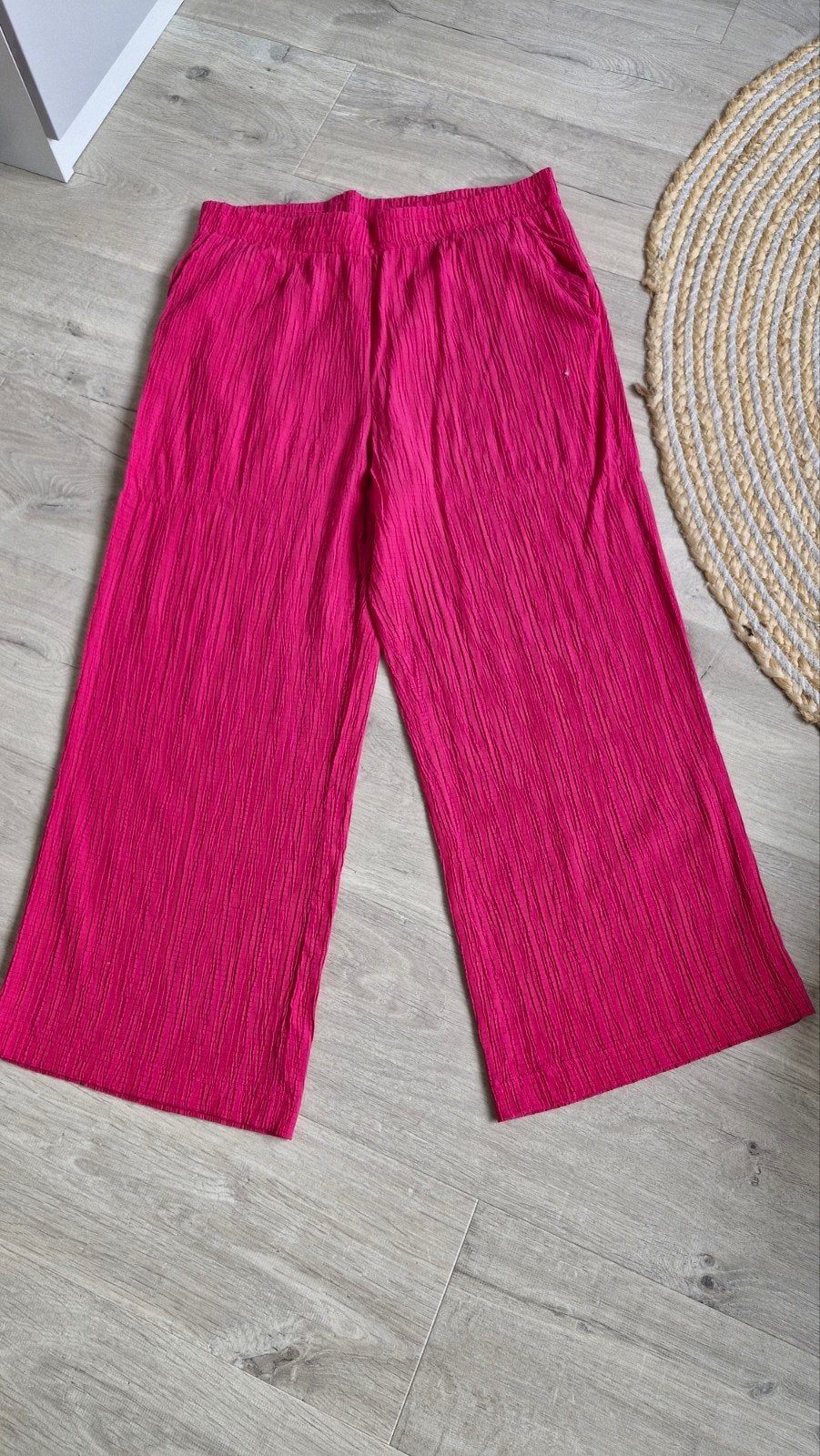 Roze zomer broek Janina maat 44, Maat 42/44 (L), Ophalen of Verzenden, Zo goed als nieuw, Roze