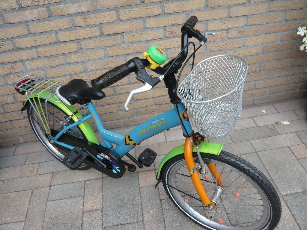Mooie 20 inch kinderfiets alpina met mandje, Fietsen en Brommers, Fietsen | Meisjes, Ophalen, Gebruikt, 20 inch, ALPINA
