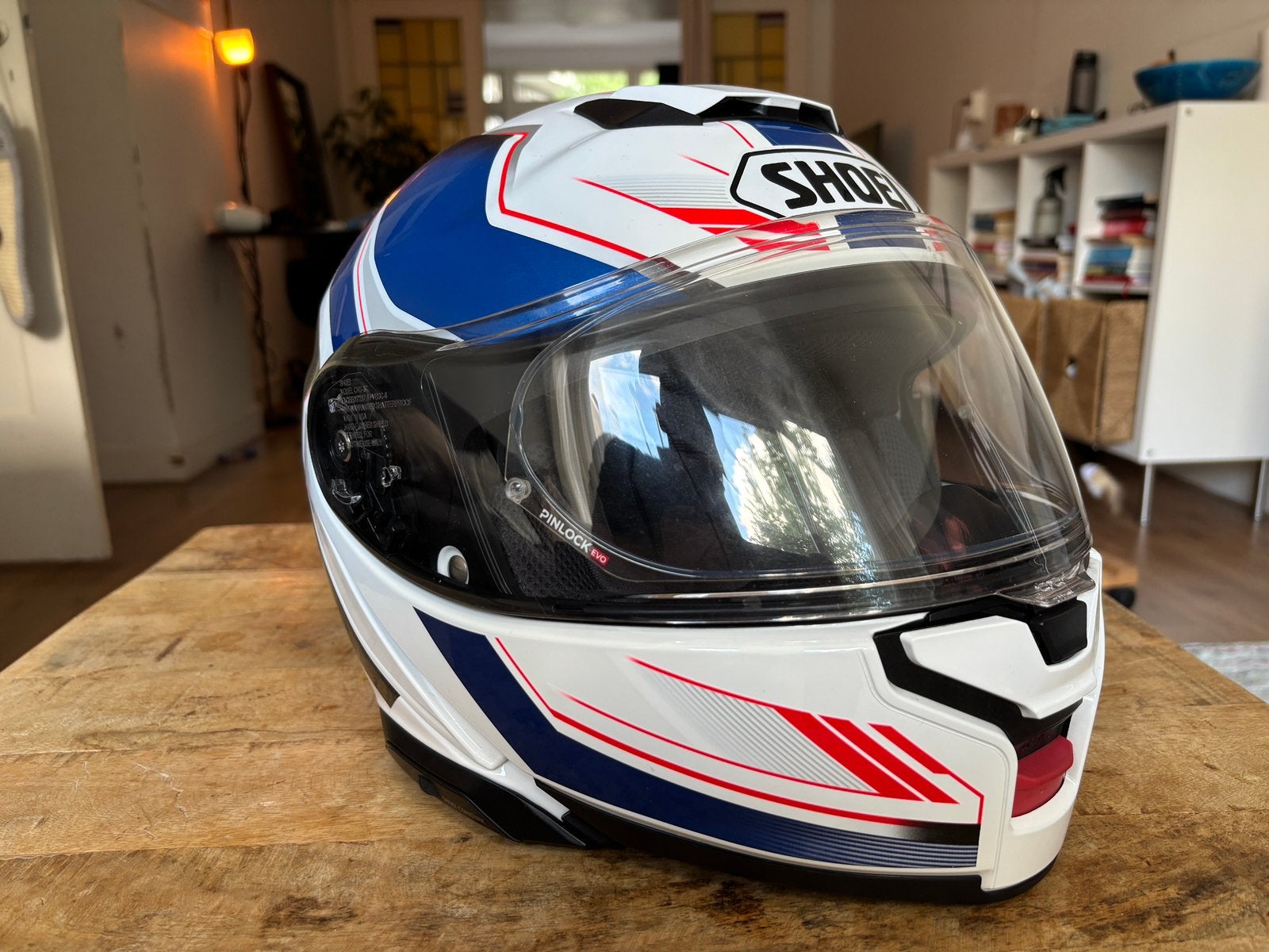 Shoei Neotec 3 Grasp TC-10 XL + Shoei Comlink (Sena SRL3), Systeemhelm, XL, Ophalen of Verzenden, Shoei