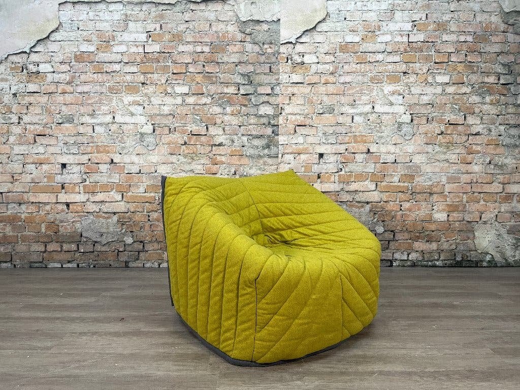 Sancal Barnaby Lounge Chair geel bij TheReSales, Ophalen, Design, 75 tot 100 cm, Zo goed als nieuw