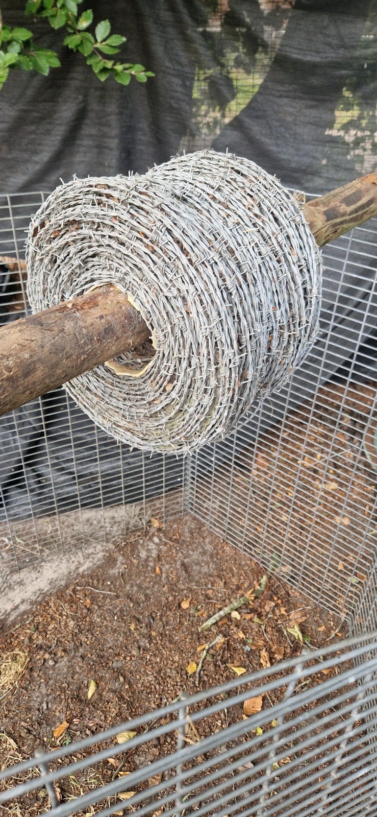 prikkeldraad op rol, Ophalen, Nieuw, 10 tot 20 meter, Prikkeldraad