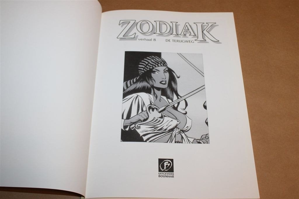 Zodiak 6 — De Terugweg, Strip van Oosterveer en Ritstier, Eén stripboek, Ophalen of Verzenden, Zo goed als nieuw