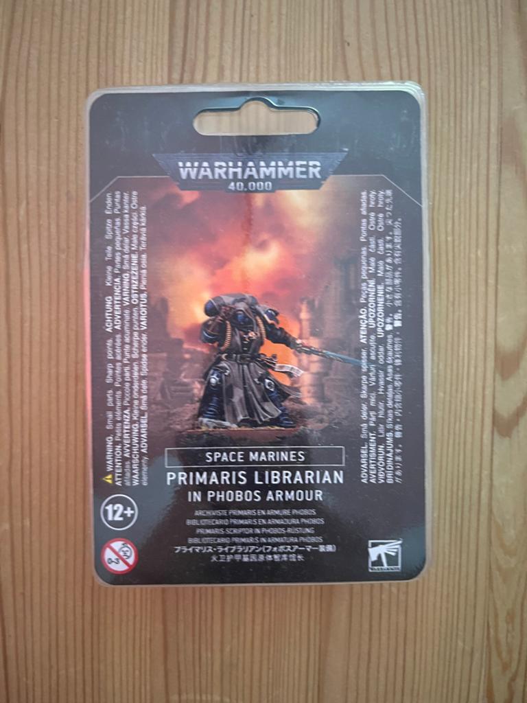 Warhammer 40.000 Primaris Librarian in Phobos Armour, Ophalen of Verzenden, Nieuw