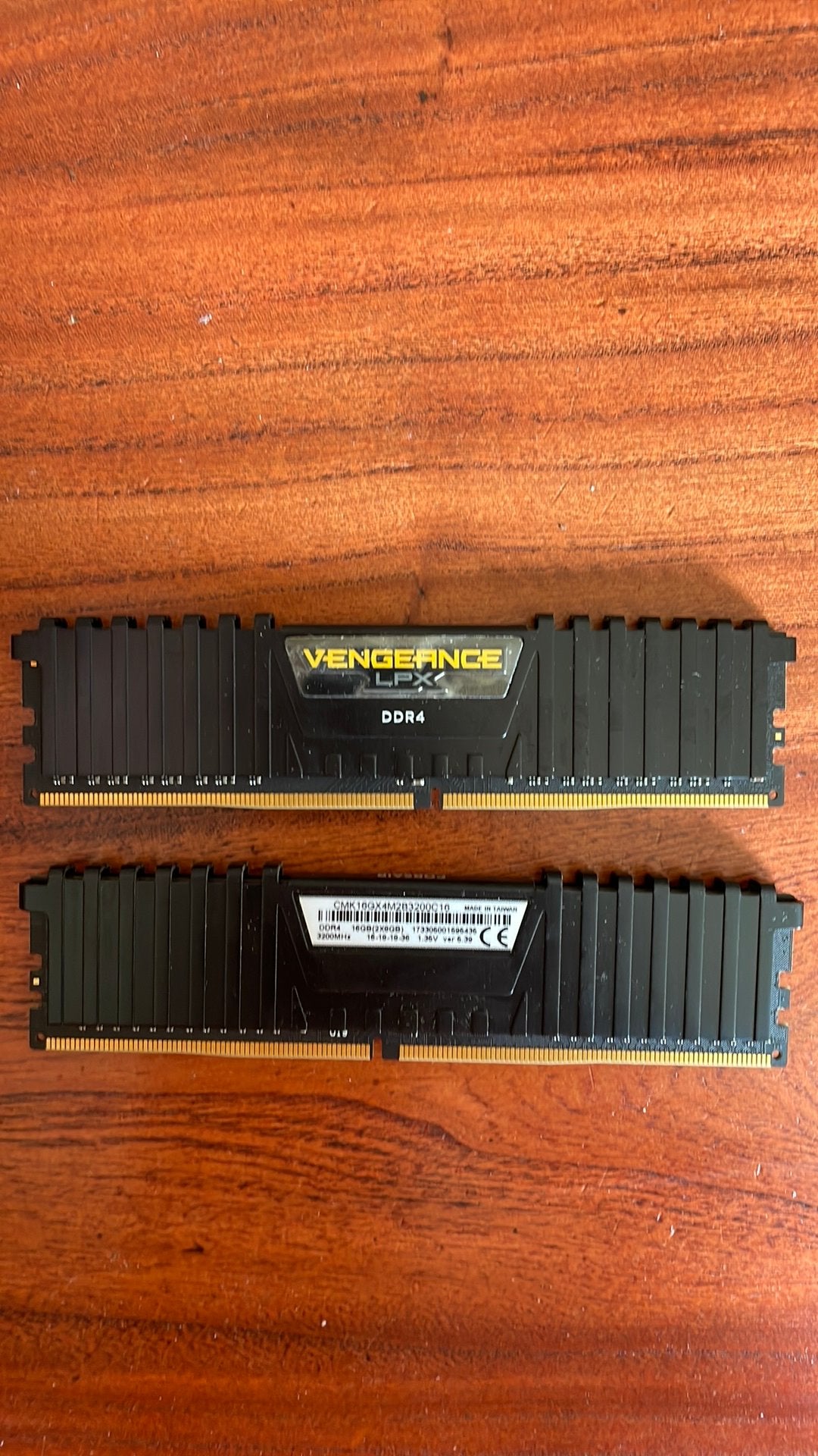 corsair vengeance 2x8GB 16GB 3200MHhz, Ophalen, Gebruikt, DDR4, Desktop