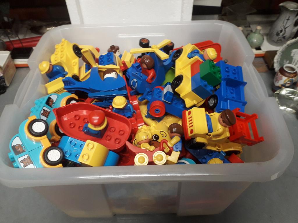 ZEER GROTE PARTIJ LEGO DUPLO ( veel voertuigen en poppetjes, Kinderen en Baby's, Speelgoed | Duplo en Lego, Ophalen of Verzenden
