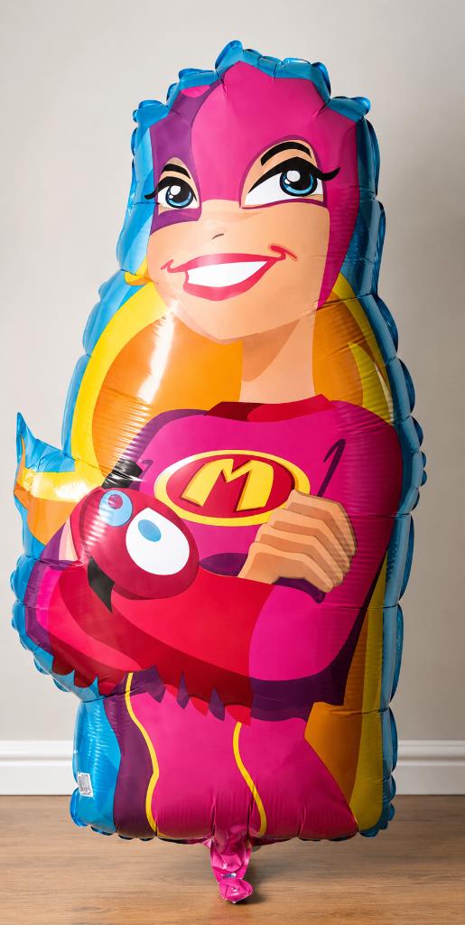 Mega Mindy ballonnen, Hobby en Vrije tijd, Feestartikelen, Ophalen of Verzenden, Nieuw, Versiering, Verjaardag