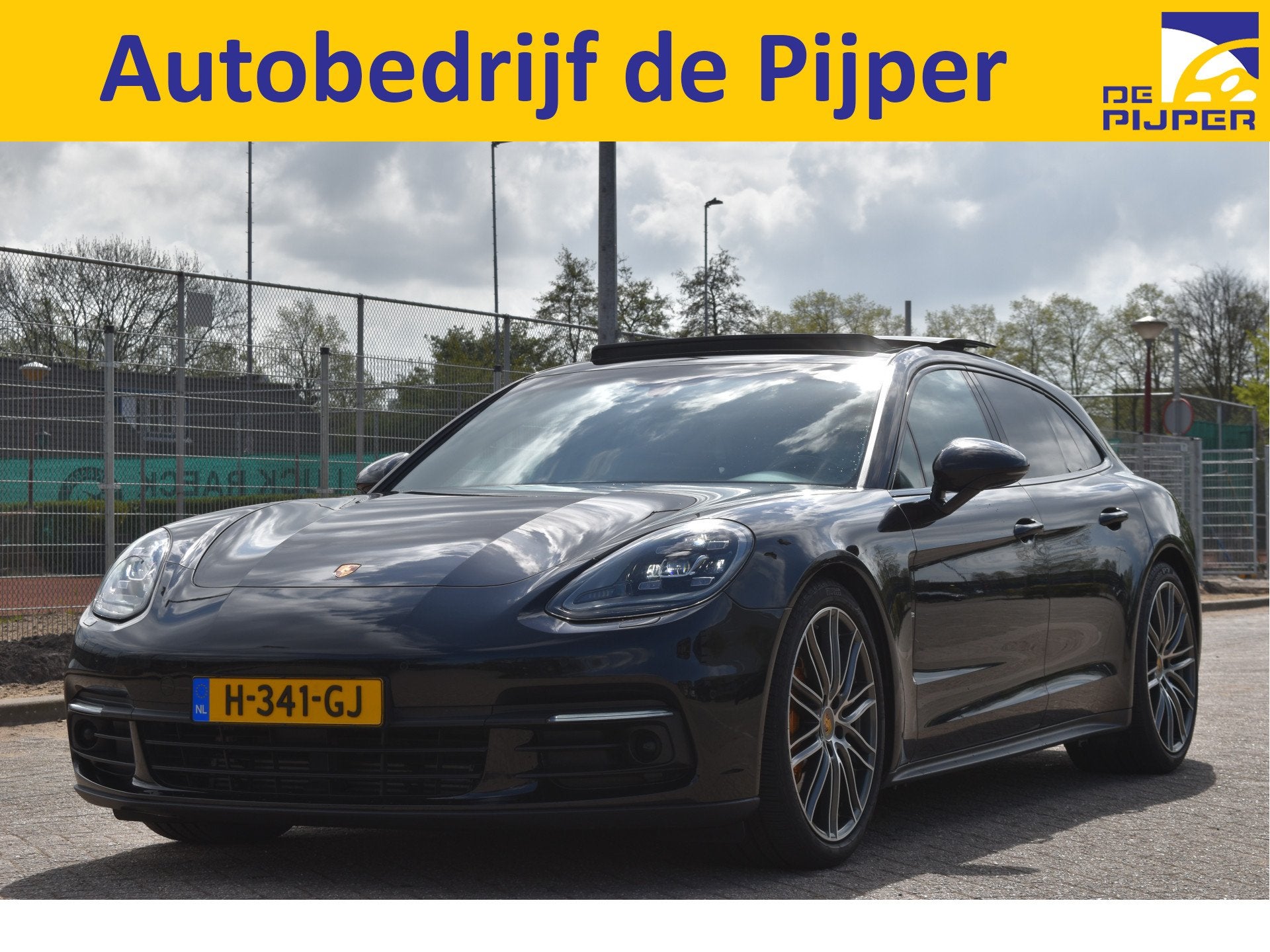 Porsche Panamera 4 Sport Turismo 3.0 Turbo | Open dak | Keyl, Auto's, 12 maanden, Gebruikt, 2995 cc, Leder