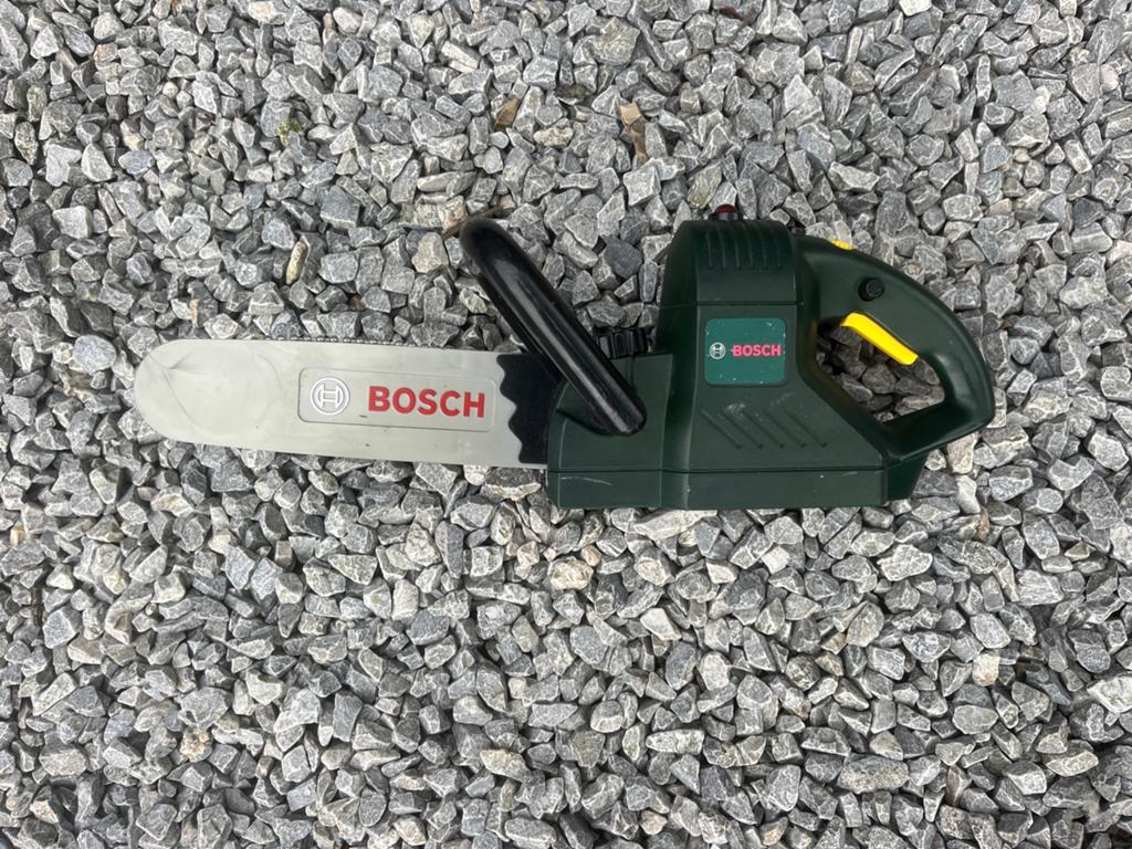 Bosch speelgoed kettingzaag, Ophalen of Verzenden, Gebruikt
