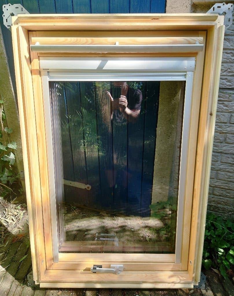 2 Velux dakramen GHL M06 (78 x 118 cm), Ophalen, Minder dan 80 cm, 80 tot 120 cm, Zo goed als nieuw