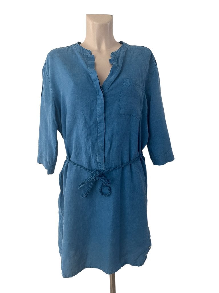 Anna van Toor jurk XL, Blauw, Maat 46/48 (XL) of groter, Ophalen of Verzenden, Zo goed als nieuw