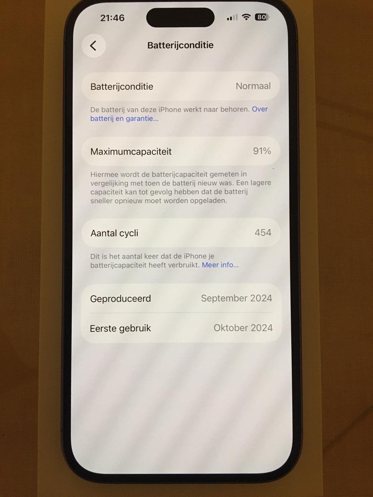iphone 16 Blauw 128 GB - Zo goed als nieuw, Telecommunicatie, Mobiele telefoons | Apple iPhone, Zo goed als nieuw, 128 GB, Zonder abonnement