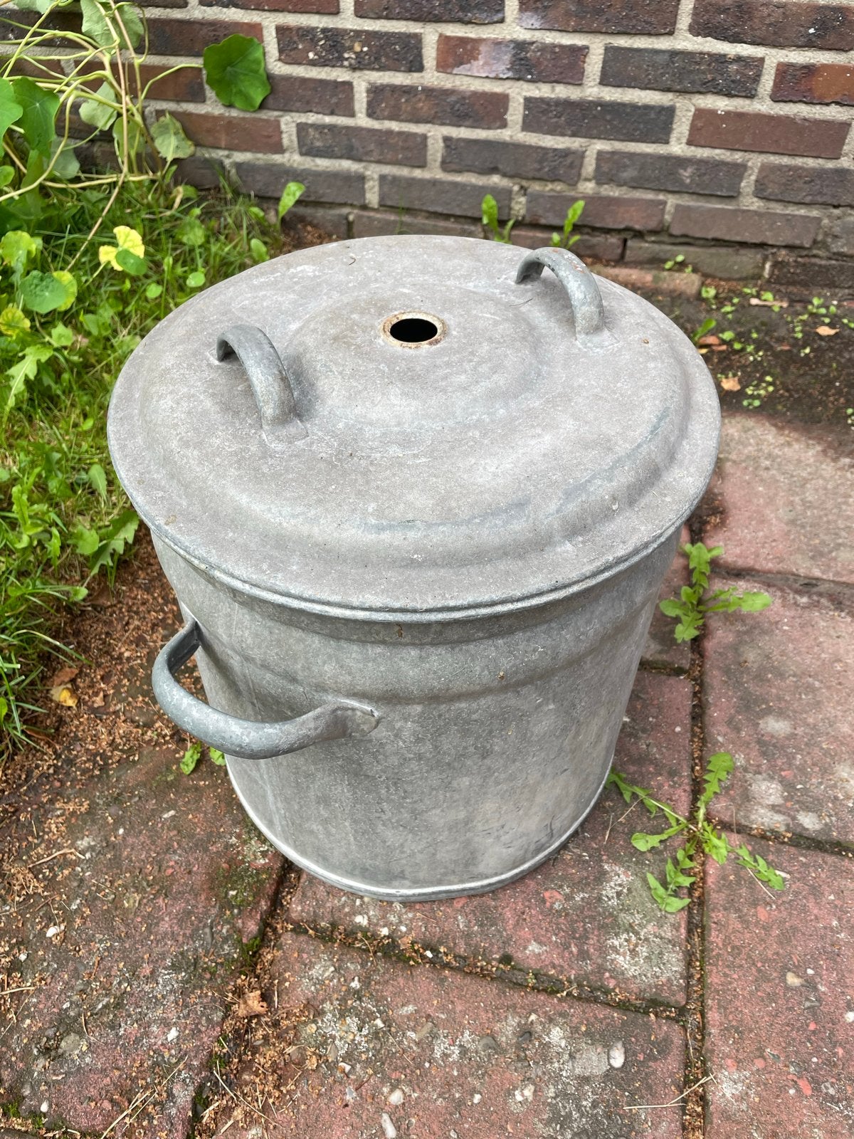 Oude zinken weckketel - Vintage look, Ophalen