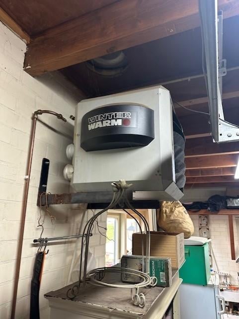 winterwarm 10 kw gasheater, Ophalen, 30 tot 80 cm, Gebruikt, Kachel