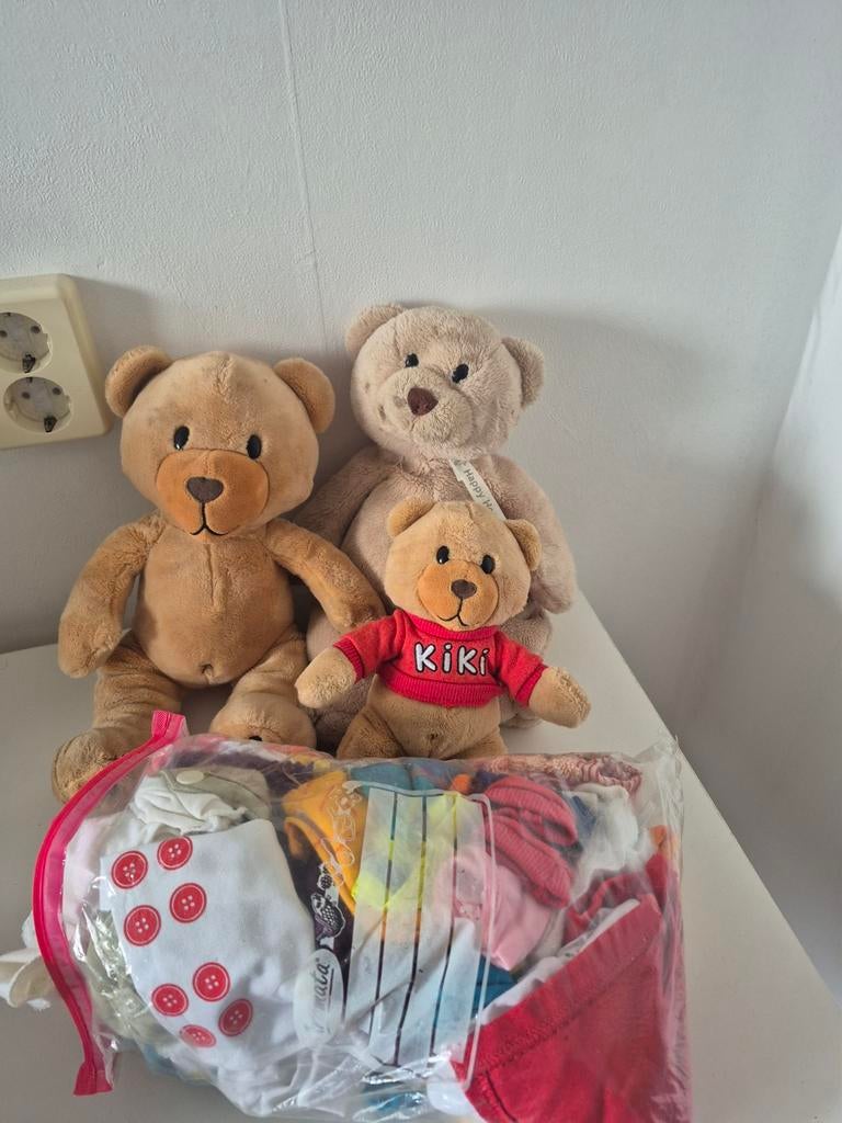 Kiki educatie knuffelberen met extra kleding, Ophalen, Overige merken, Overige karakters, Beer