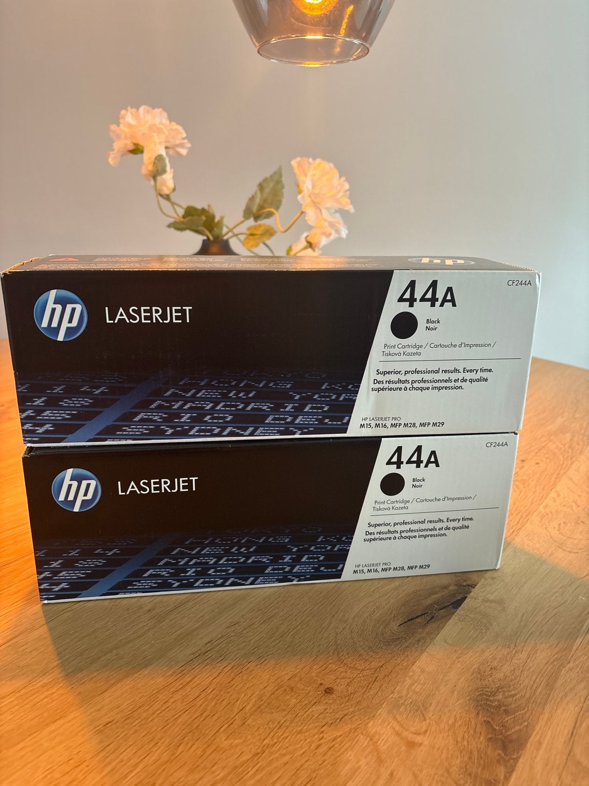 2x HP LaserJet 44A CF244A Zwarte Toner Cartridge, Ophalen of Verzenden, Nieuw, Toner