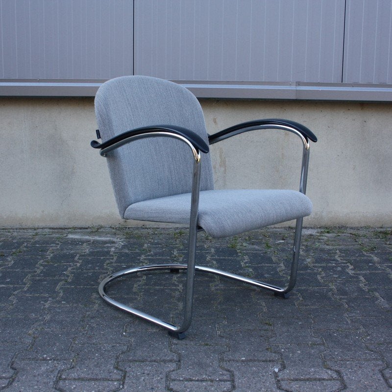 Gispen 414 fauteuil | Steelcuttrio v Kvadrat | Als NIEUW!, Huis en Inrichting, Ophalen, 75 tot 100 cm, Dutch Originals, Zo goed als nieuw