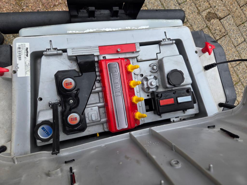 Accu jeep, Ophalen, Gebruikt