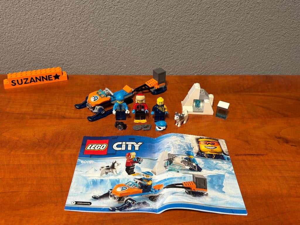 Lego 60191 - City - Arctic Exploration Team, Kinderen en Baby's, Speelgoed | Duplo en Lego, City, Lego, Ophalen of Verzenden, Complete set