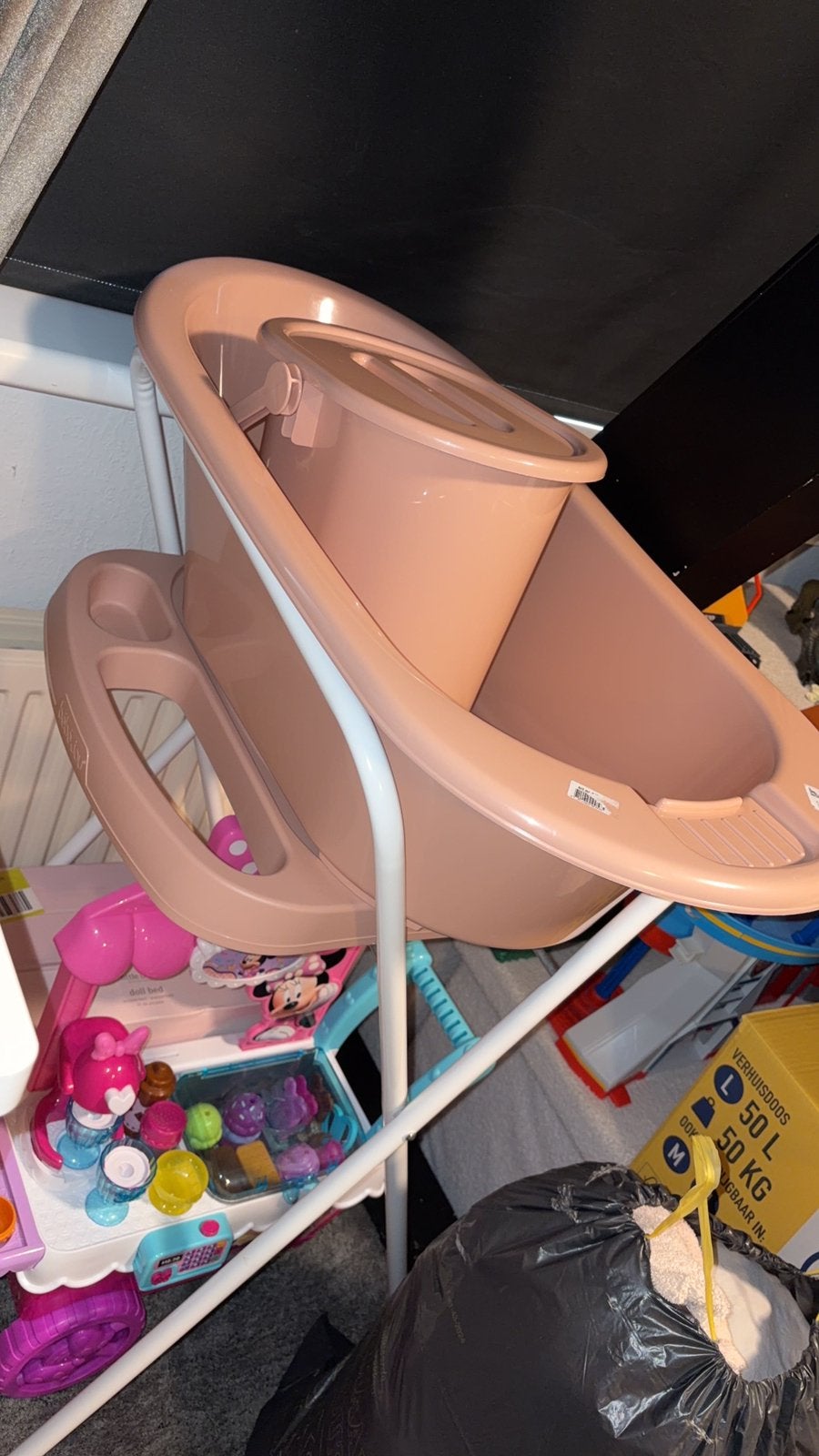 Bebe jou roze badje, Ophalen, Zo goed als nieuw, Badje, Bébé-jou